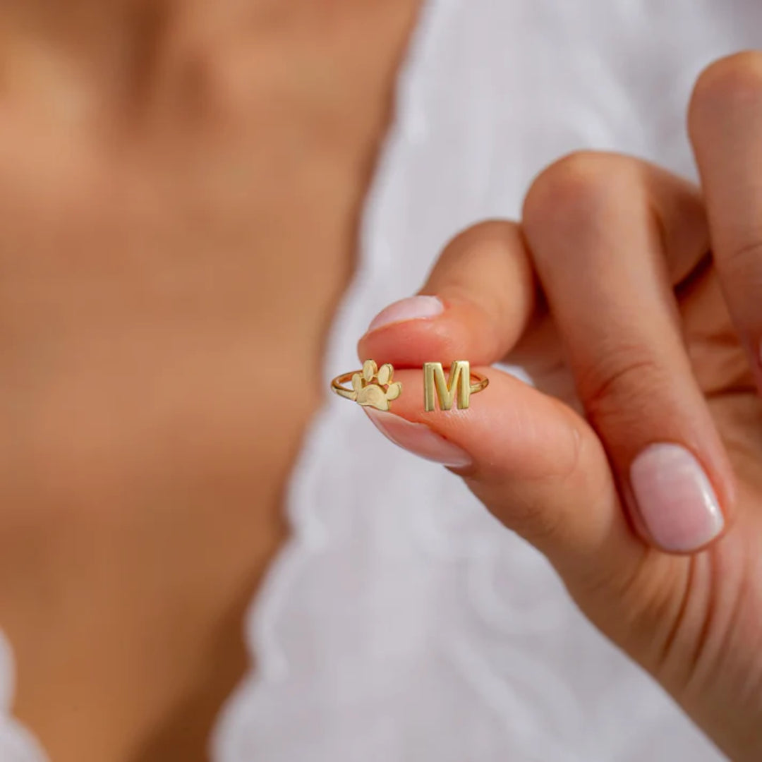 š¤ Paw of Love Adjustable Ring ā For Pet Lovers