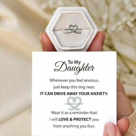To My Daughter-Knot Ring