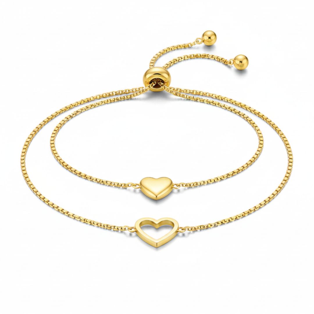 Matching Hearts Bracelet