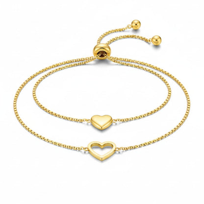 Matching Hearts Bracelet