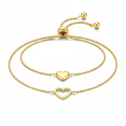 Matching Hearts Bracelet