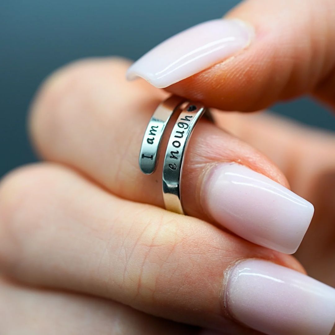 I Am Enough Ring- 50% Off Only For Today