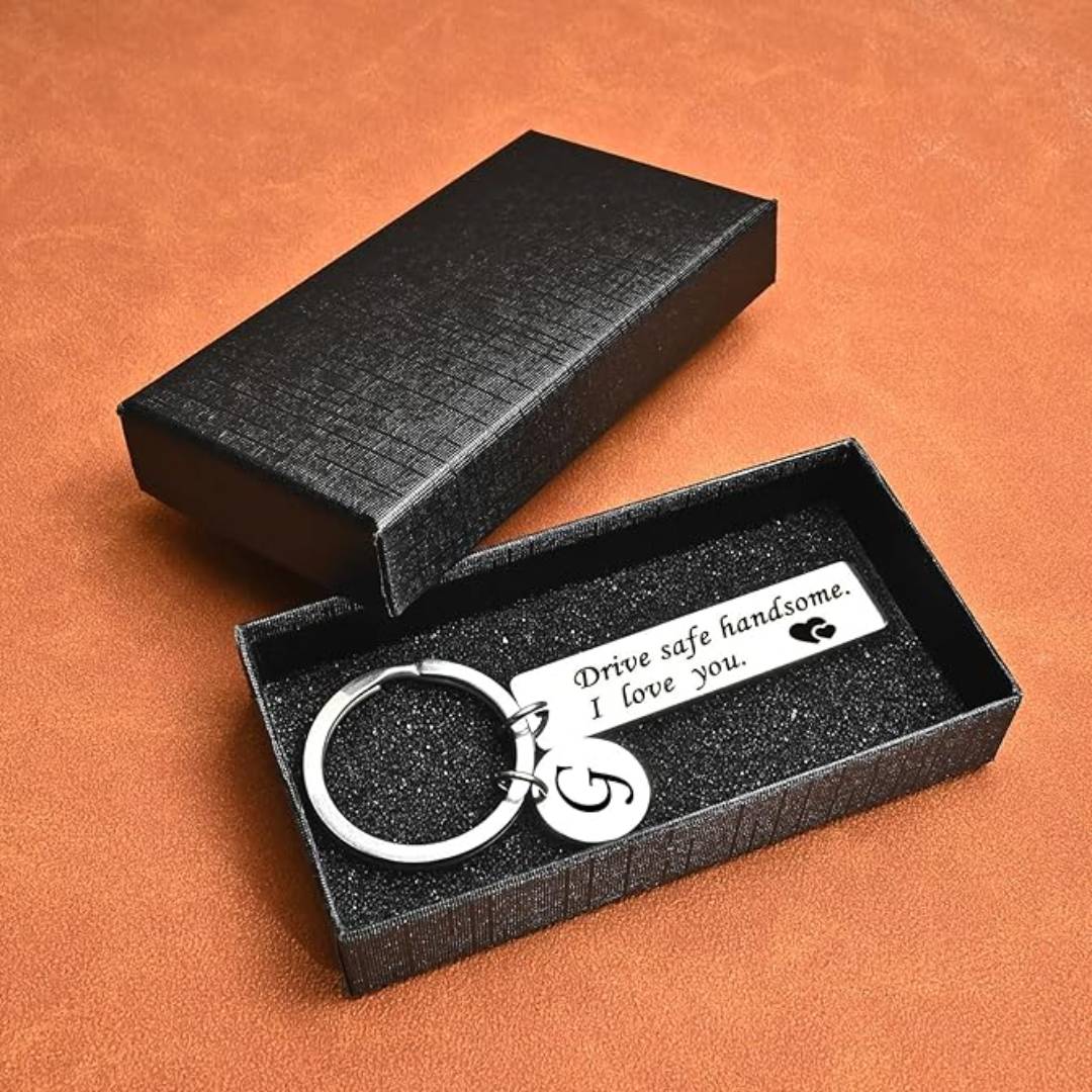 Drive Safe Keychain  | I Need You Here With Me