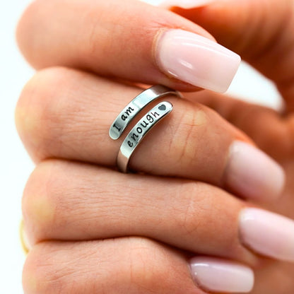 I Am Enough Ring- 50% Off Only For Today