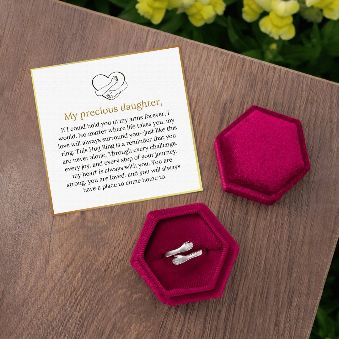 To My Daughter - Hug Ring
