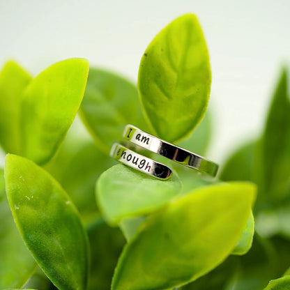 I Am Enough Ring- 50% Off Only For Today
