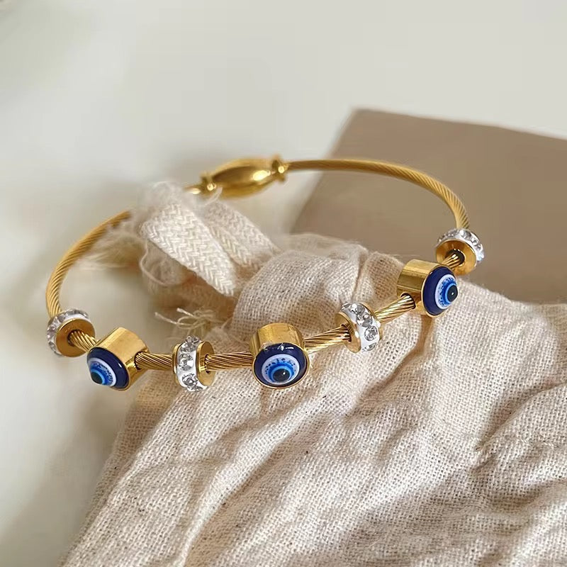 Adjustable Nazar Bracelet for Her