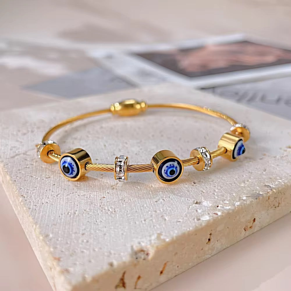 Adjustable Nazar Bracelet for Her