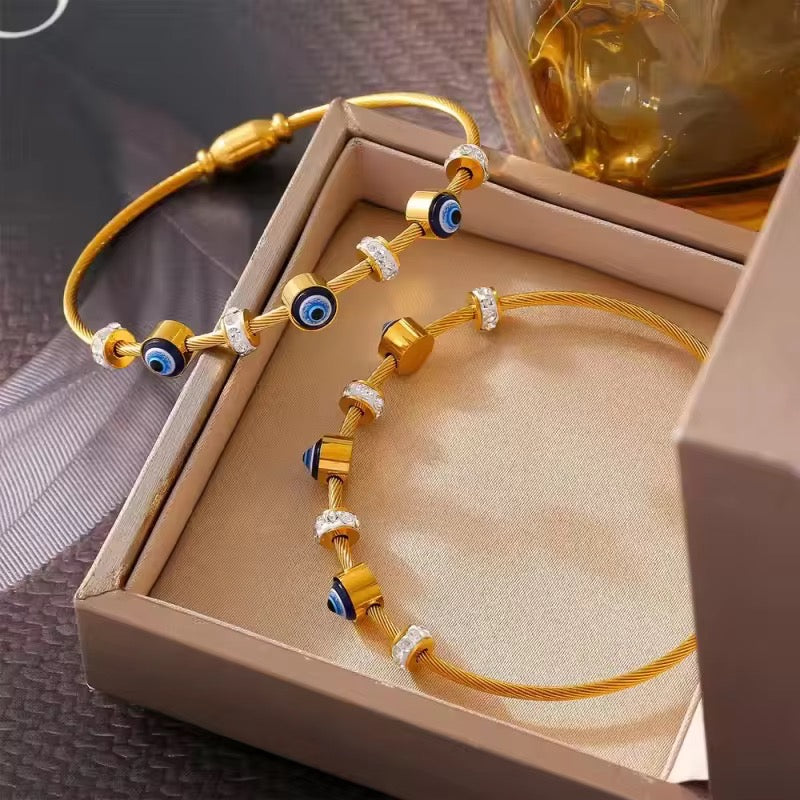 Adjustable Nazar Bracelet for Her