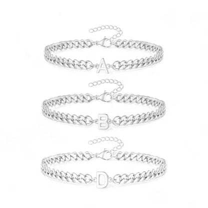 Personalized Men’s Bracelet with Your Chosen Initial