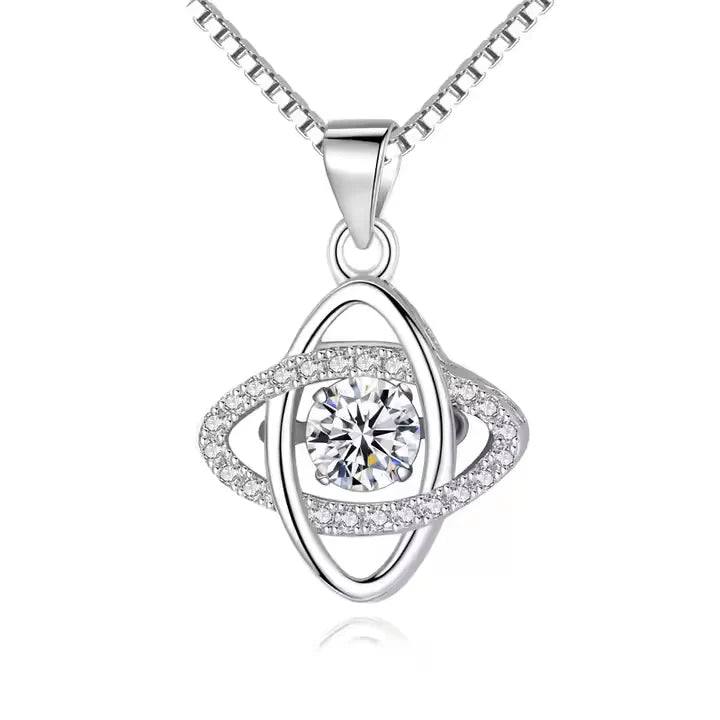 To My Daughter - Love Knot Necklace